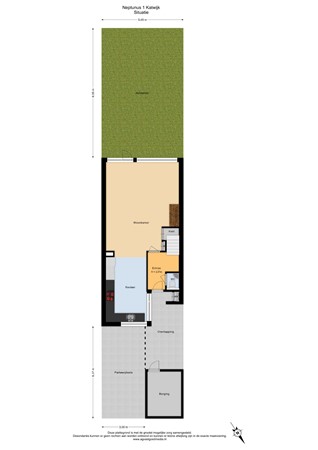 Floorplan - Neptunus 1, 2221 JS Katwijk